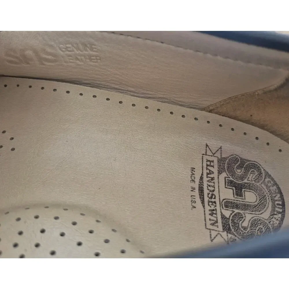 SAS Genuine Handsewn Leather Penny Loafer Comfort Mens Shoes Size 12 M USA